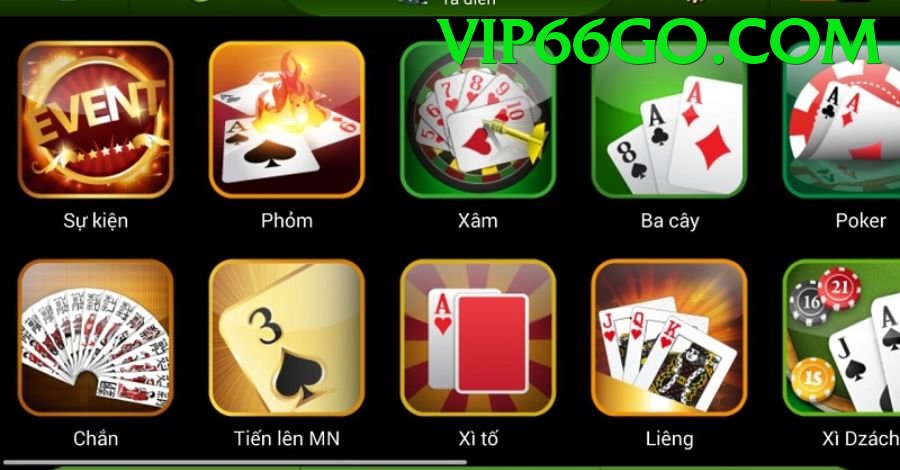 Game Bài 3D - vip66 - Di động